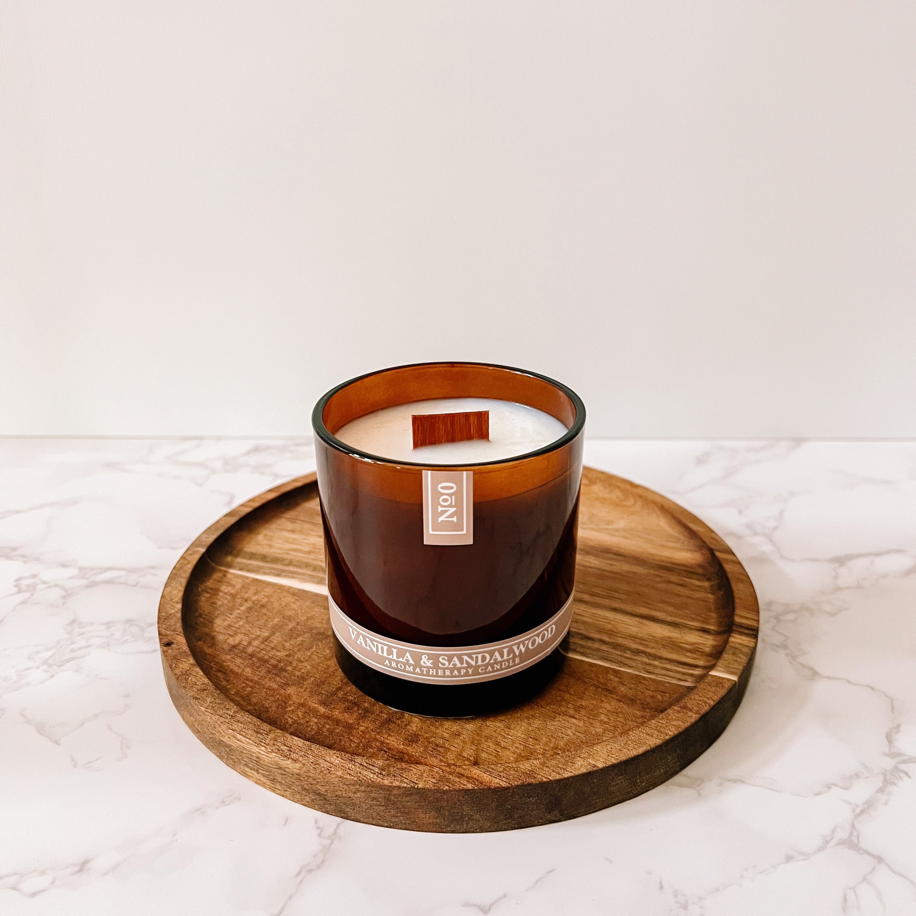 No. 0 - Aromatherapy Candle | Vanilla &amp; Sandalwood