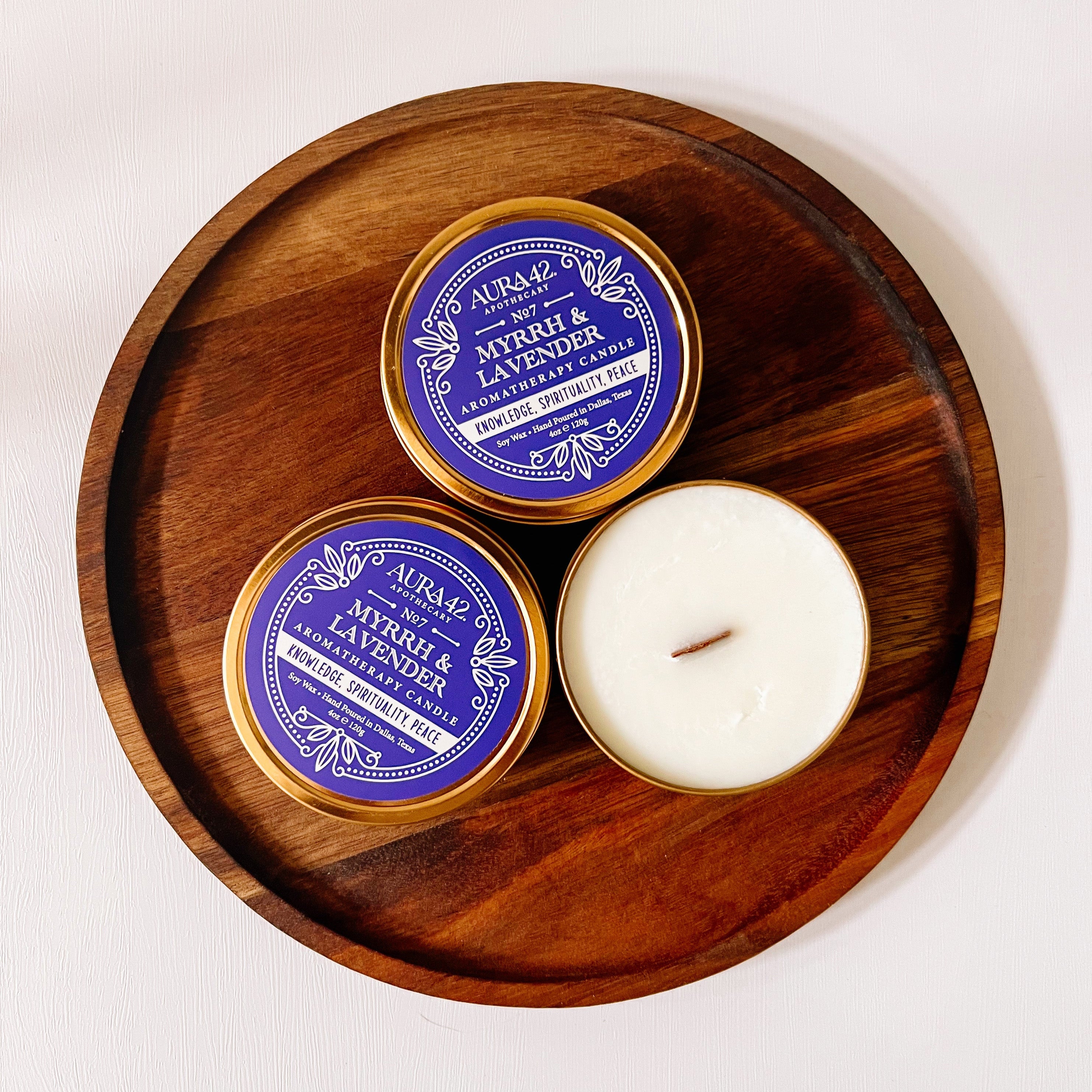 No. 7 - Aromatherapy Candle | Myrrh &amp; Lavender